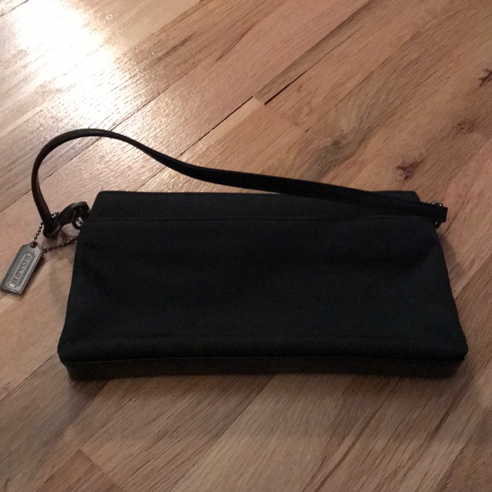 Coach black handbag